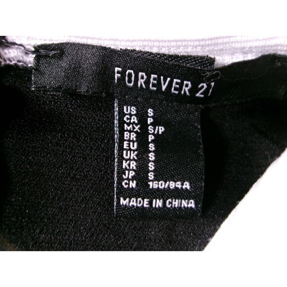 Forever 21 Dress Womens S Black Peter Pan Collar Skater Goth Witchy - Picture 7 of 10